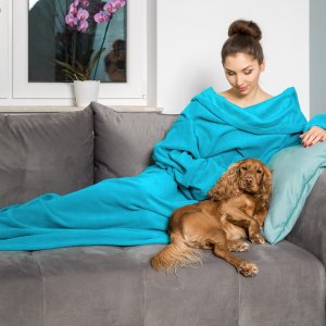 Froster Kocyko-szlafrok SUPER MAMA - Niebieski - prezent dla mamy - na dzień mamy 2