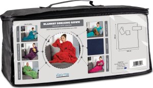 Froster Kocyko-szlafrok SUPER MAMA - Niebieski - prezent dla mamy - na dzień mamy 8