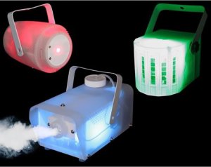 Ibiza Zestaw efektów świetlnych Ibiza Clear-Pack 2