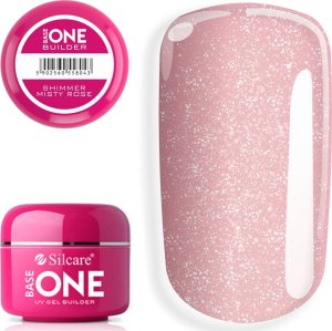 Silcare Silcare Base One UV Gel Żel budujący Shimmer Misty Rose 50g 1