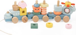 Classic World CLASSIC WORLD Montessori Kolejka Ocean Drewniana Układanka 2