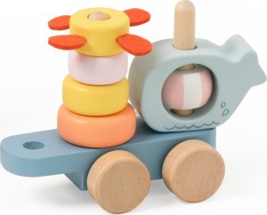 Classic World CLASSIC WORLD Montessori Kolejka Ocean Drewniana Układanka 7