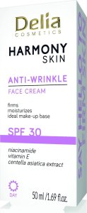 Delia Harmony Skin Krem przeciwzmarszczkowy z filtrem SPF 30 50 ml 2