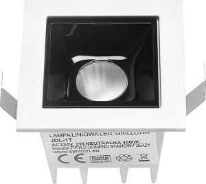 Syntron Lampa liniowa Led podtynkowa 2W 4000K biała JDl-1T 1