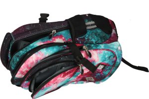 St.Majewski Plecak szkolny młodzieżowy 4-komorowy kosmos Niebula 17 cali 8