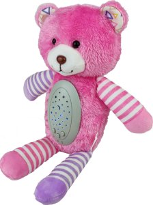 Woopie WOOPIE BABY Przytulanka Usypiacz Projektor 2w1 Różowy Miś - 10 Kołysanek 2