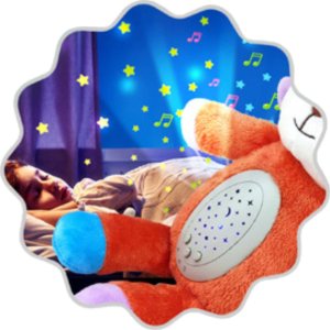 Woopie WOOPIE BABY Przytulanka Usypiacz Projektor 2w1 Różowy Miś - 10 Kołysanek 3