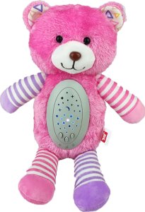 Woopie WOOPIE BABY Przytulanka Usypiacz Projektor 2w1 Różowy Miś - 10 Kołysanek 5