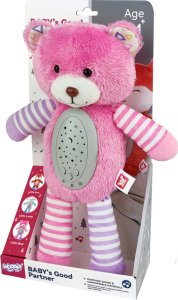 Woopie WOOPIE BABY Przytulanka Usypiacz Projektor 2w1 Różowy Miś - 10 Kołysanek 6