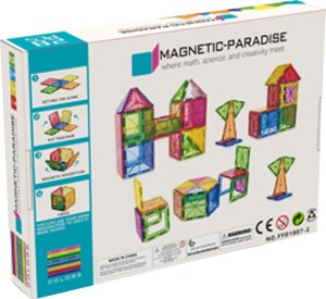 Woopie WOOPIE Magnetyczne Klocki Konstrukcyjne Montessori 3D 10