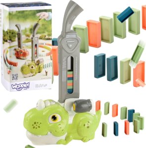 Woopie WOOPIE Interaktywna Ciuchcia Dinozaur Domino Zielony 2