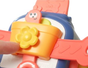 Woopie WOOPIE Pingwinek Montessori Piłka Sensoryczna 6w1 11