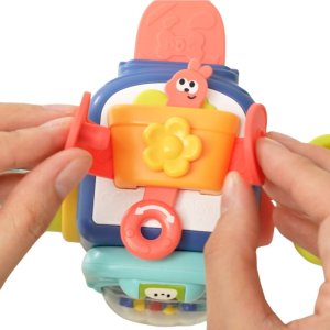 Woopie WOOPIE Pingwinek Montessori Piłka Sensoryczna 6w1 12