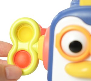 Woopie WOOPIE Pingwinek Montessori Piłka Sensoryczna 6w1 8