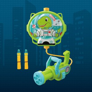Woopie WOOPIE Pistolet na Wodę z Plecakiem Dino 2
