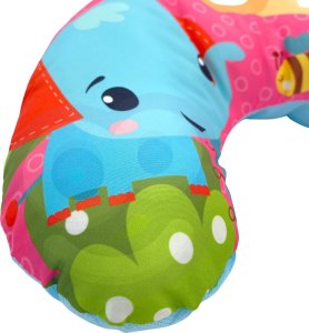 Woopie WOOPIE BABY Poduszka Rogal Interaktywna Mata Edukacyjna Grzechotka Gryzak 11