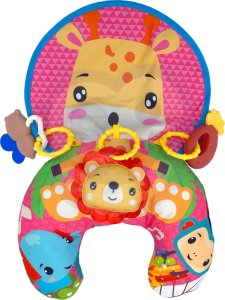 Woopie WOOPIE BABY Poduszka Rogal Interaktywna Mata Edukacyjna Grzechotka Gryzak 12