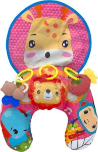 Woopie WOOPIE BABY Poduszka Rogal Interaktywna Mata Edukacyjna Grzechotka Gryzak 2
