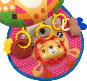 Woopie WOOPIE BABY Poduszka Rogal Interaktywna Mata Edukacyjna Grzechotka Gryzak 3