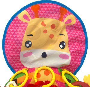 Woopie WOOPIE BABY Poduszka Rogal Interaktywna Mata Edukacyjna Grzechotka Gryzak 7