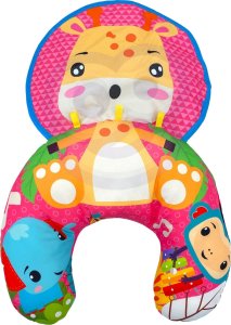 Woopie WOOPIE BABY Poduszka Rogal Interaktywna Mata Edukacyjna Grzechotka Gryzak 8