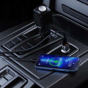 Ładowarka nemo Ładowarka Samochodowa 3.1A 18W 2x USB Jellico F2S czarna 6