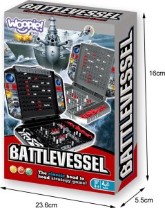 Woopie WOOPIE Gra Planszowa Statki MEGA BITWA MORSKA 4+ 3