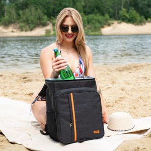 Nils Extreme NC3140 TORBA TERMICZNA CZARNA 25L NILS 3