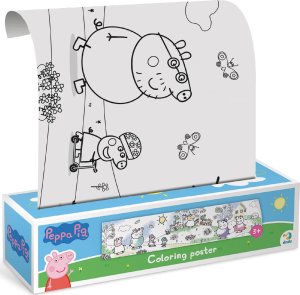Dodo Zestaw Kreatywny Do Malowania Rysowania Kolorowanka Rolka Świnka Peppa Pig 2