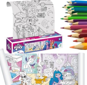 Dodo Zestaw Do Malowania Kolorowanka W Rolce Kucyki Konie My Little Pony 1