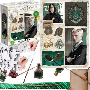 Dodo Puzzle Motyw "Harry Potter" - "Dom Slytherin" Draco Snape 150 Elementów 8+ 1