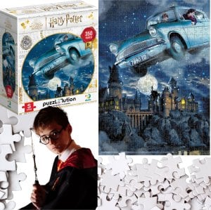 Dodo Puzzle Z Motywem "Harry Potter" - "Latający Ford Anglia" 350 Elementów 8+ 1