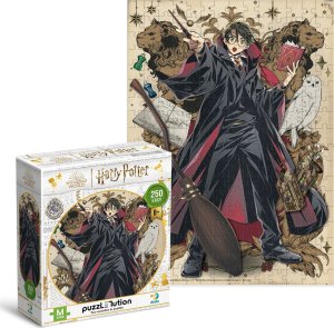 Dodo Puzzle "Harry Potter" Dla Całej Rodziny Wysoka Jakość 250 Elementów Wiek 8+ 3