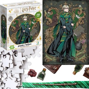 Dodo Puzzle Z Motywem "Harry Potter" - "Draco Malfoy" Slytherin 250 Elementów 8+ 1