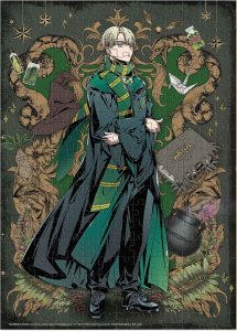 Dodo Puzzle Z Motywem "Harry Potter" - "Draco Malfoy" Slytherin 250 Elementów 8+ 2