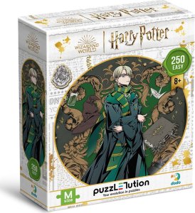 Dodo Puzzle Z Motywem "Harry Potter" - "Draco Malfoy" Slytherin 250 Elementów 8+ 4