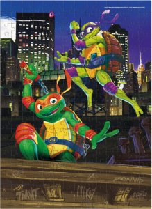 Dodo Puzzle "Wojownicze Żółwie Ninja - Donatello I Michelangelo" 250 Elementów 2