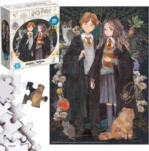 Dodo Puzzle "Harry Potter - Hermiona I Ron" Układanka 300 Elementów Czarodzieje 1