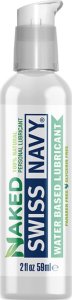 Masażer Swiss Navy Swiss Navy Naked 100% Natural Water Based 59ml 1