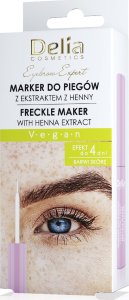 Delia DELIA Eyebrow Expert Marker do piegów z ekstraktem z henny 4 ml 1