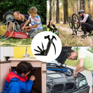 Froster Multitool - Narzędzie wielofunkcyjne dla Taty - młotek obcęgi nóż śrubokręt 3