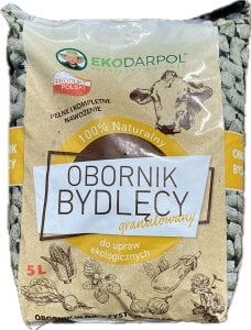 EkoDarPol Obornik Bydlęcy Granulowany Eko 100% naturalny EkoDarPol (5 L) 1