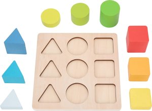 Tooky Toy TOOKY TOY Edukacyjna Układanka Figury Geometryczne 3