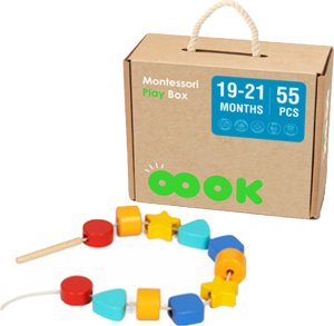 Tooky Toy TOOKY TOY Box Pudełko XXL Montessori Edukacyjne 7w1 Sensoryczne 19-21 Mies. 6
