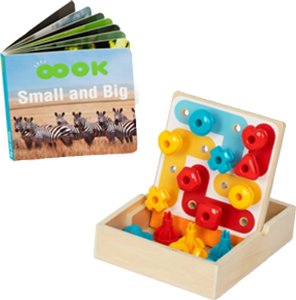 Tooky Toy TOOKY TOY Box Pudełko XXL Montessori Edukacyjne 7w1 Sensoryczne 19-21 Mies. 8