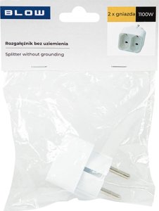 Kabel zasilający Blow 98-602# Rozgałęźnik r-2/22 pr 2gn bez uziemienia 4