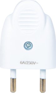Blow 98-152# Wtyczka wt-1 pr płaska 6a biała 2