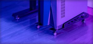 Uchwyt do komputera Ultradesk Ultradesk CRITTER stojak na obudowę komputerową, czarna 11