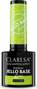 Claresa CLARESA Rainbow Jello Base Baza hybrydowa - Lime 5 g 2
