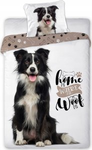 Faro Pościel bawełna 160x200+1p70x80 Best Friends Boder Collie 1